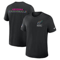 Arizona Cardinals Nike 2025 NFL Crucial Catch Tri-Blend Dri-FIT T-Shirt - Black