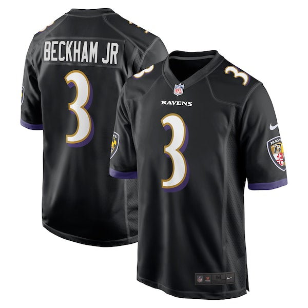 Odell Beckham Jr. Baltimore Ravens Nike Alternate Game Jersey - Black/White