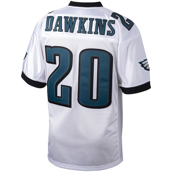 Brian Dawkins Philadelphia Eagles 2004 Authentic Throwback Retired Player Jersey - White/Black