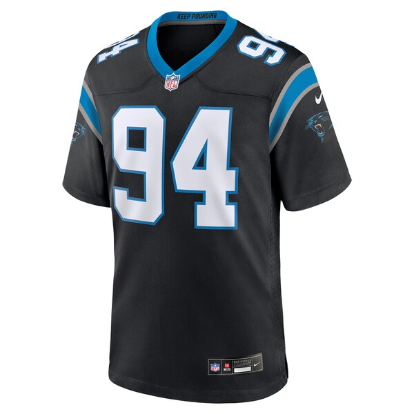 A'Shawn Robinson Carolina Panthers Nike  Game Jersey -  Black
