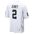 Ashton Jeanty Las Vegas Raiders Nike 2025 NFL Draft First Round Pick Game Jersey - White