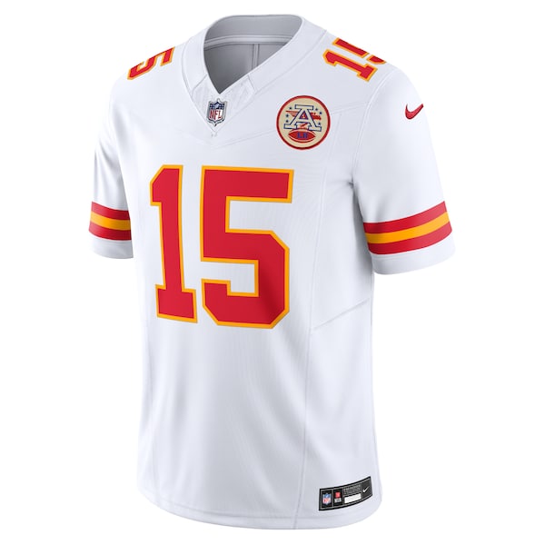 Patrick Mahomes Kansas City Chiefs Nike Vapor F.U.S.E. Limited Jersey - White/Red