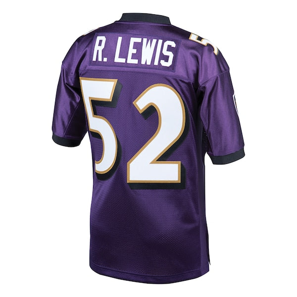 Ray Lewis Baltimore Ravens 2000 Authentic Throwback Retired Player Jersey - Purple