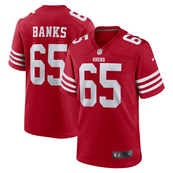 Aaron Banks San Francisco 49ers Nike  Game Jersey -  Scarlet