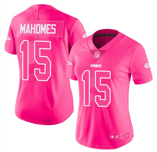 Patrick Mahomes Kansas City Chiefs Nike Women's Game Jersey - Pink