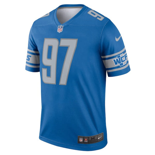 Aidan Hutchinson Detroit Lions Nike Legend Jersey - Blue