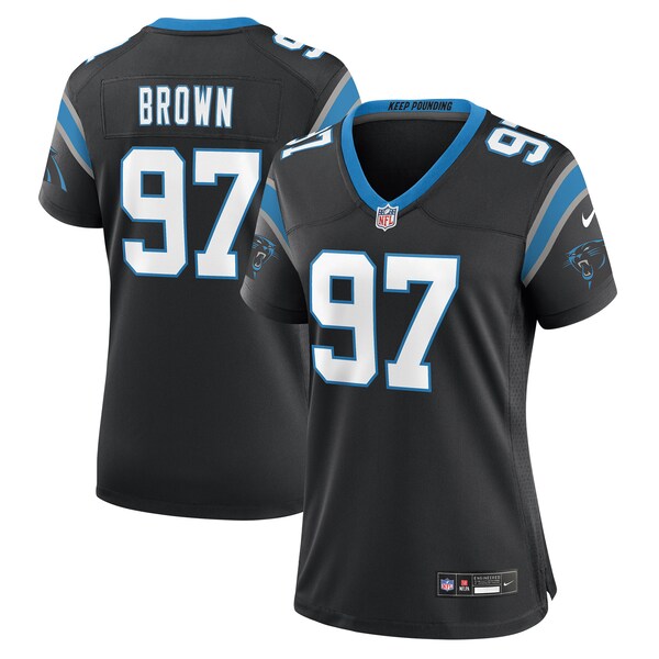 Bobby Brown Carolina Panthers Nike Women's Team Game Jersey -  Black