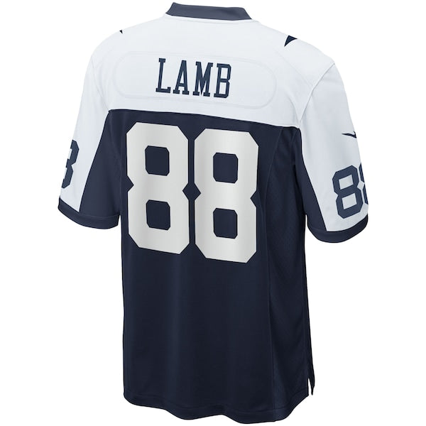 CeeDee Lamb Dallas Cowboys Nike Alternate Game Team Jersey - Navy/White