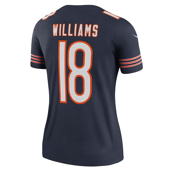 Caleb Williams Chicago Bears Nike Women's Legend Player Performance Top -  Navy/Orange