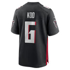 Younghoe Koo Atlanta Falcons Nike Team Game Jersey - Black