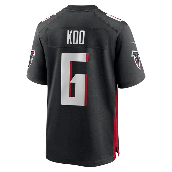 Younghoe Koo Atlanta Falcons Nike Team Game Jersey - Black