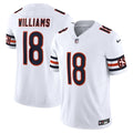 Caleb Williams Chicago Bears Nike Vapor F.U.S.E. Limited Jersey - White/Orange/Navy
