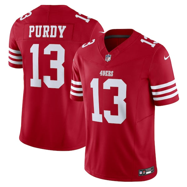 Brock Purdy San Francisco 49ers Nike Vapor F.U.S.E. Limited Jersey - Scarlet