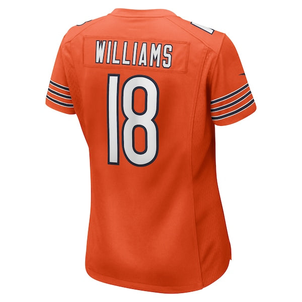 Caleb Williams Chicago Bears Nike Women's Alternate 2024 NFL Draft Game Jersey - Orange