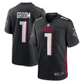 Number 1 Groom Atlanta Falcons Nike Game Jersey - Black