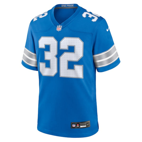 Brian Branch Detroit Lions Nike Game Jersey - Blue/Black