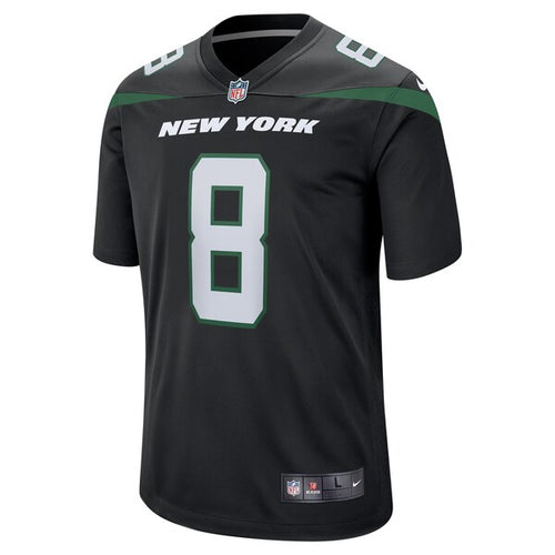 Aaron Rodgers New York Jets Nike Game Jersey - Black/Green/White