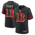 Brock Purdy San Francisco 49ers Nike 2025 Rivalries Collection Game Jersey - Black