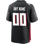 Atlanta Falcons Nike Custom Game Jersey - Black