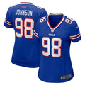 Austin Johnson Buffalo Bills Nike Women's Team Game Jersey -  Royal
