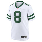 Aaron Rodgers New York Jets Nike Legacy Player Game Jersey - White/Black/Green