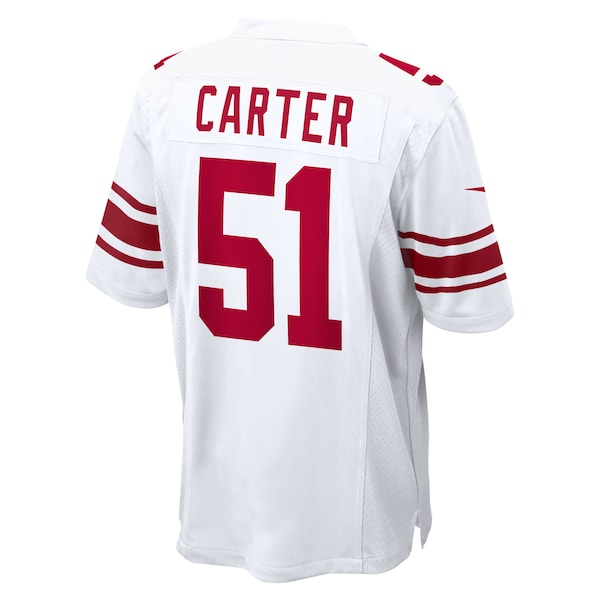 Abdul Carter New York Giants Nike First Round Pick Game Jersey - White/Red/Royal