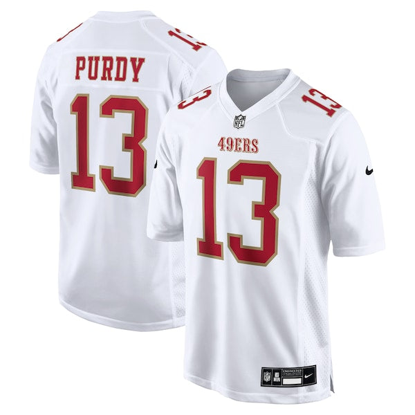 Brock Purdy San Francisco 49ers Nike Fashion Game Jersey - Tundra White