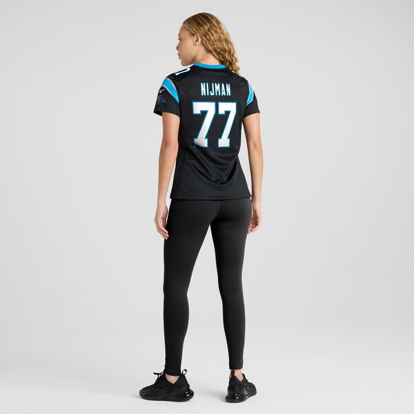 Yosh Nijman Carolina Panthers Nike Women's  Game Jersey -  Black