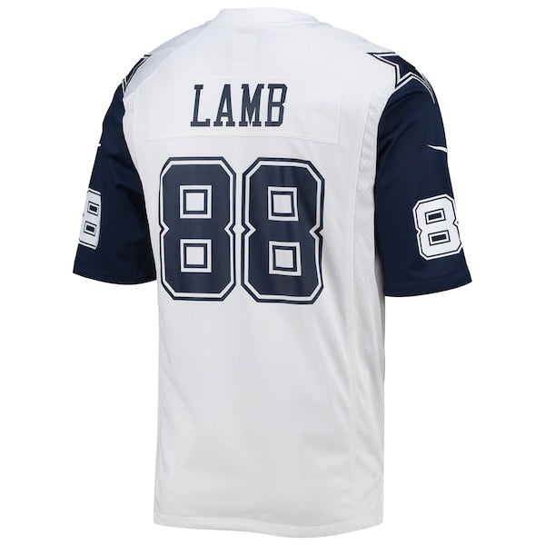 CeeDee Lamb Dallas Cowboys Nike Alternate Game Jersey - White/Navy
