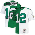 Randall Cunningham Philadelphia Eagles 1990 Split Legacy Replica Jersey - Kelly Green/White