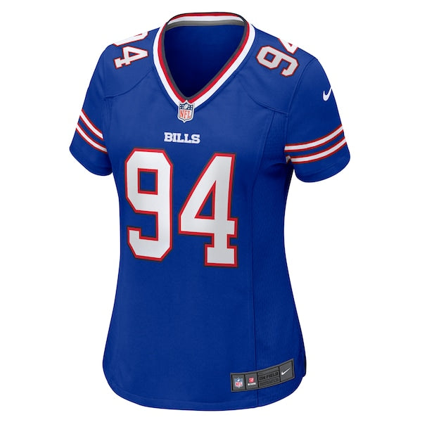 Andrew Brown Buffalo Bills Nike Women's  Game Jersey -  Royal