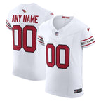 Arizona Cardinals Nike  Vapor F.U.S.E. Elite Custom Jersey - White