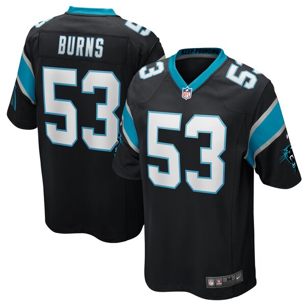 Brian Burns Carolina Panthers Nike Game Jersey - Black