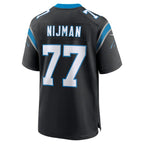 Yosh Nijman Carolina Panthers Nike  Game Jersey -  Black