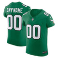 Philadelphia Eagles Nike 2nd Alternate Vapor F.U.S.E. Elite Custom Jersey - Kelly Green
