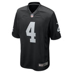 Aidan O'Connell Las Vegas Raiders Nike  Game Jersey -  Black/White