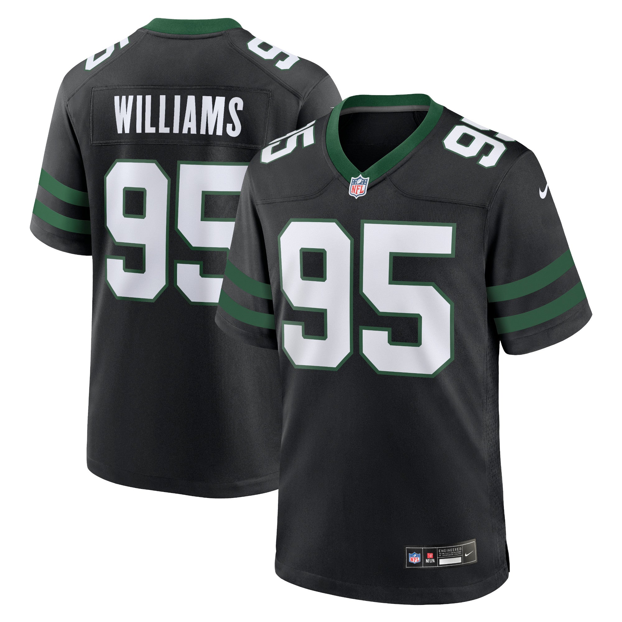 Quinnen Williams New York Jets Nike Game Jersey - Legacy Green/Black