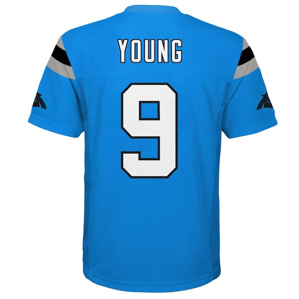 Bryce Young Carolina Panthers Youth Replica Player Jersey - Blue