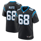 Cade Mays Carolina Panthers Nike Team Game Jersey -  Black