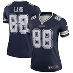 CeeDee Lamb Dallas Cowboys Nike Women's Legend Jersey - Navy