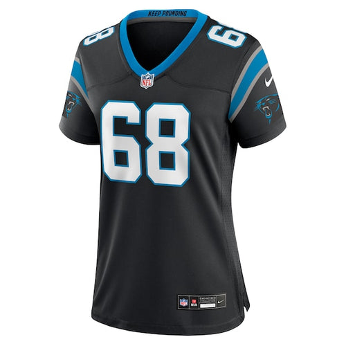 Cade Mays Carolina Panthers Nike Women's Team Game Jersey -  Black