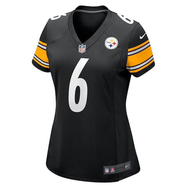 Patrick Queen Pittsburgh Steelers Nike Women's Game Player Jersey - Black
