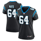 Cade Mays Carolina Panthers Nike Women's Team Game Jersey -  Black